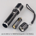 Uv 395nm Led Light Powered Uv Zoomable Flashlight